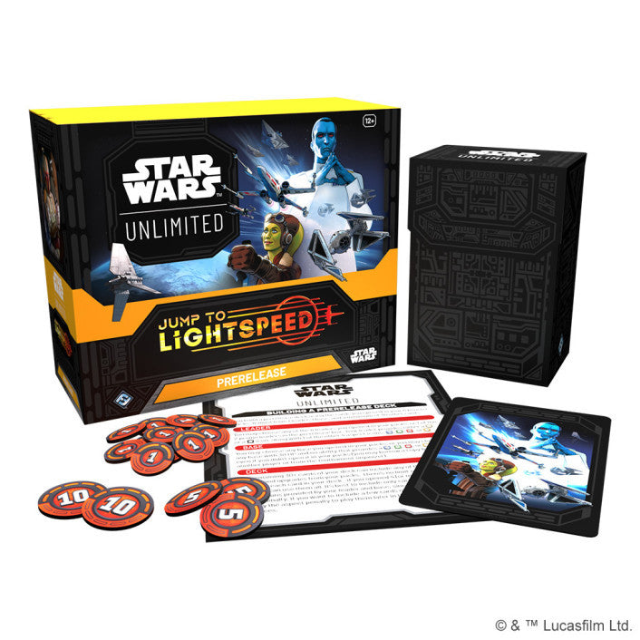 Star Wars Unlimited Prerelease Kit - Jump to Lightspeed