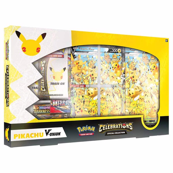 Celebrations Pikachu V-Union Box