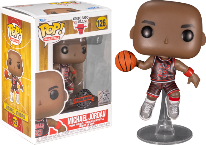 NBA - Michael Jordan (Black Bulls) Pop! 126
