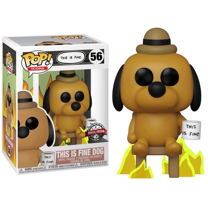 This is Fine Dog Funko Pop! 56