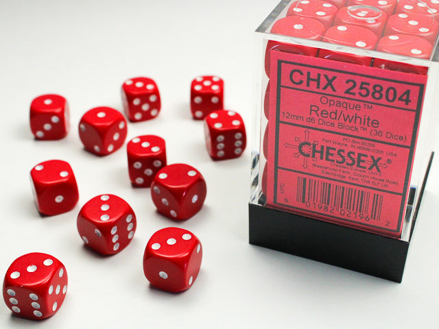 Chessex 36-Die Set - Opaque