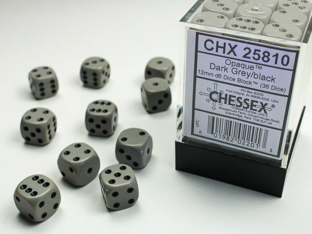 Chessex 36-Die Set - Opaque