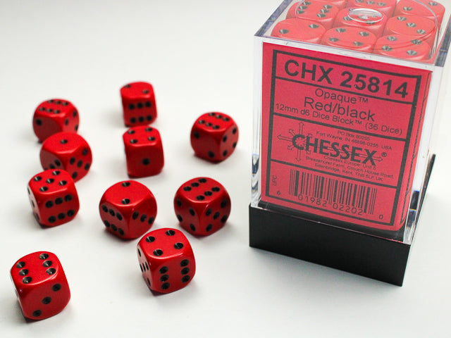 Chessex 36-Die Set - Opaque