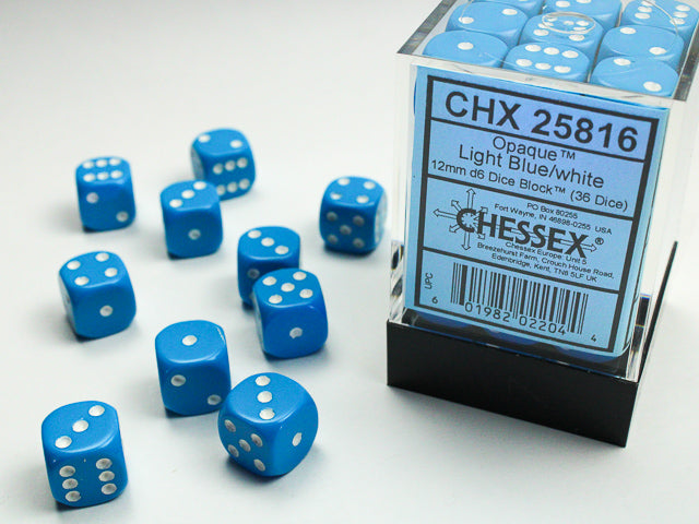 Chessex 36-Die Set - Opaque