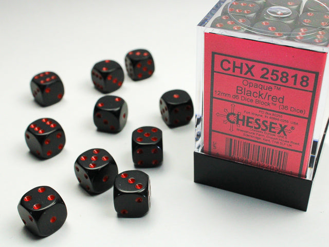 Chessex 36-Die Set - Opaque