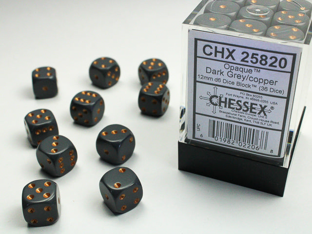 Chessex 36-Die Set - Opaque