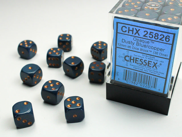 Chessex 36-Die Set - Opaque