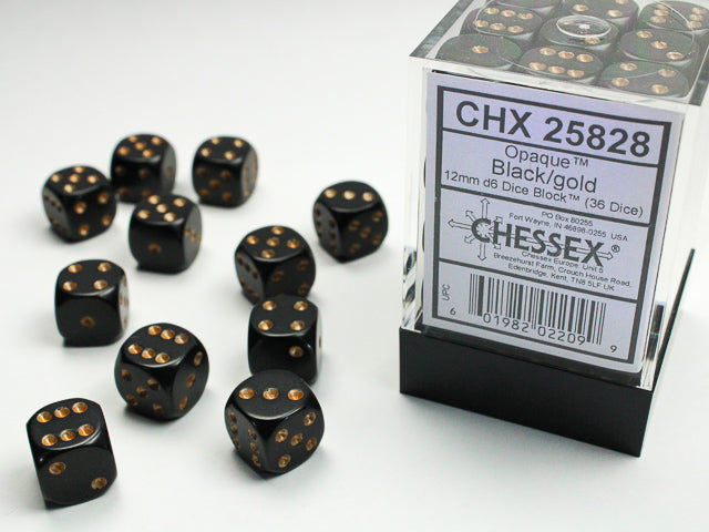 Chessex 36-Die Set - Opaque