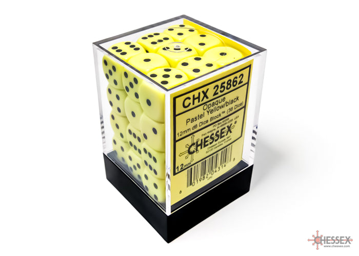 Chessex 36-Die Set - Opaque