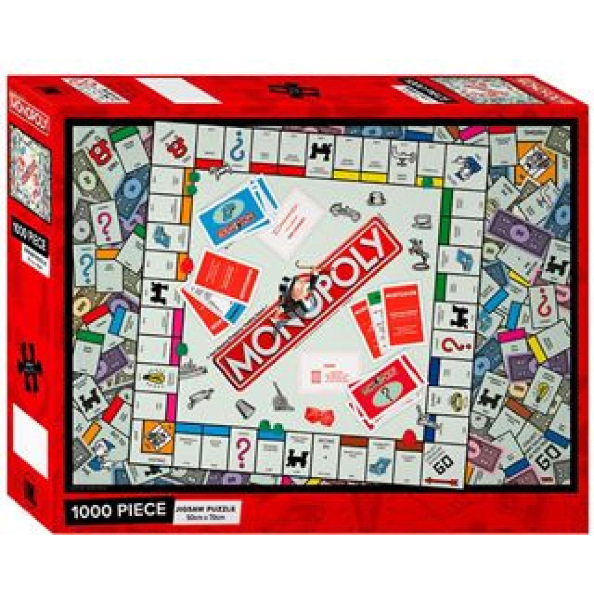 Monopoly 1000 Piece Puzzle - Monopoly Board