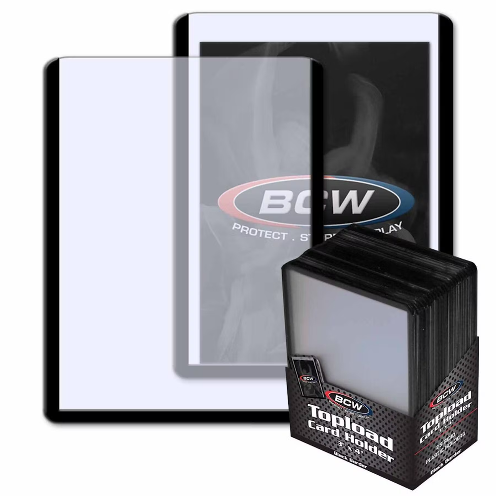 BCW Toploaders - 25pc
