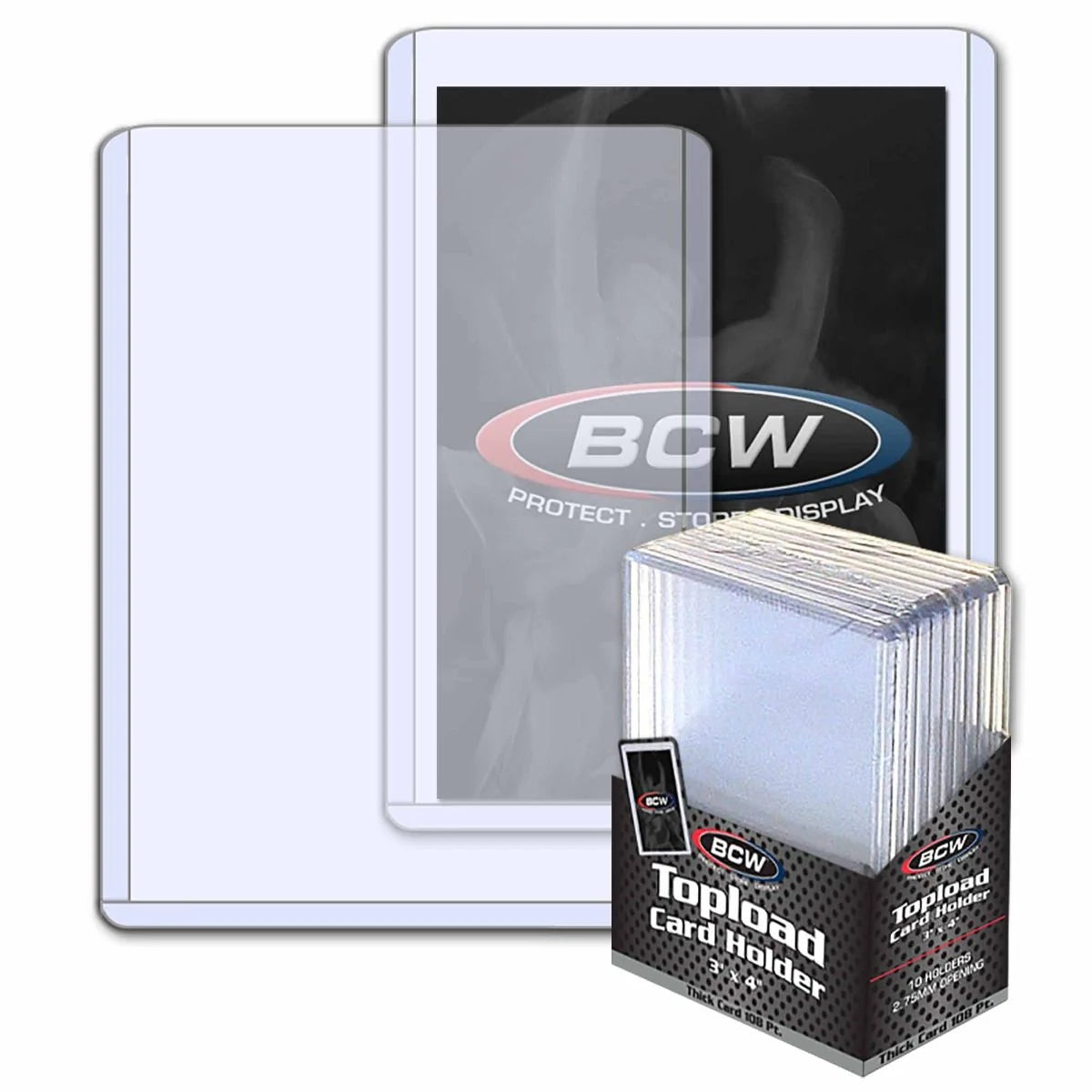 BCW 3x4 Toploaders (108pt)