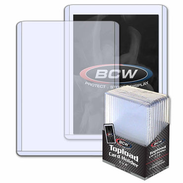 BCW 3x4 Toploaders (108pt)