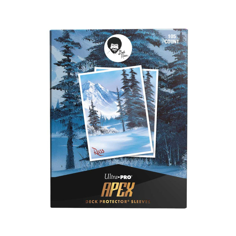 Ultra PRO: Standard 105ct Sleeves (APEX) - Bob Ross: Winter Paradise