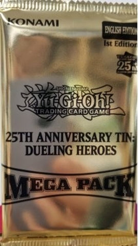 YGO Mega Pack – 25th Anniversary Tin Dueling Heroes