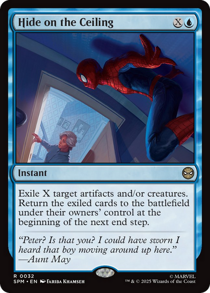 Hide on the Ceiling [Marvel's Spider-Man]