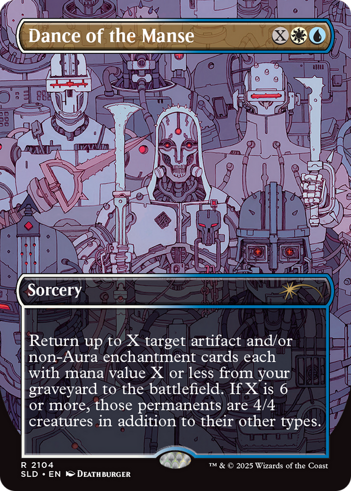 Dance of the Manse (Galaxy Foil) [Secret Lair Drop Series]