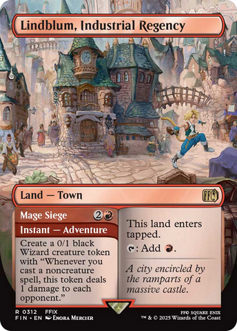 Lindblum, Industrial Regency (Borderless) [FINAL FANTASY]