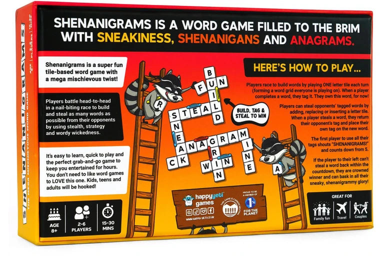 Shenanigrams - The Mega Mischievous Word Game
