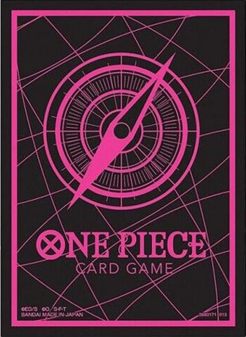 Bandai: 70ct Card Sleeves - Standard Black X Pink