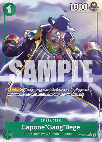 Capone"Gang"Bege (ST02-004) (Alternate Art) [Premium Booster -The Best-]