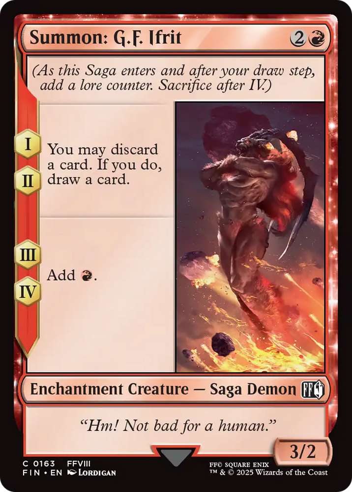Summon: G.F. Ifrit [FINAL FANTASY]