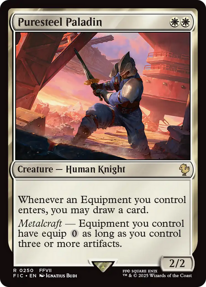 Puresteel Paladin [FINAL FANTASY Commander]