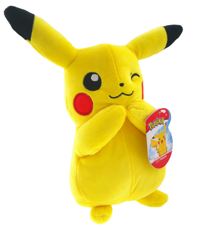 Winking Pikachu - Plush
