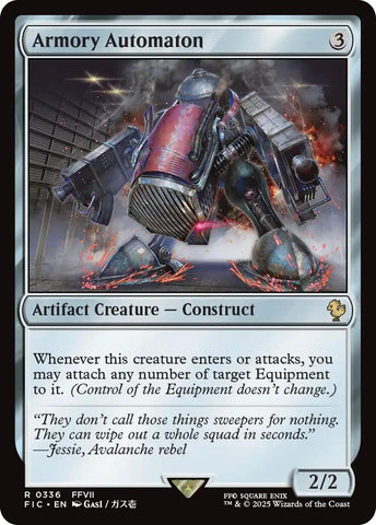 Armory Automaton (Surge Foil) [FINAL FANTASY Commander]