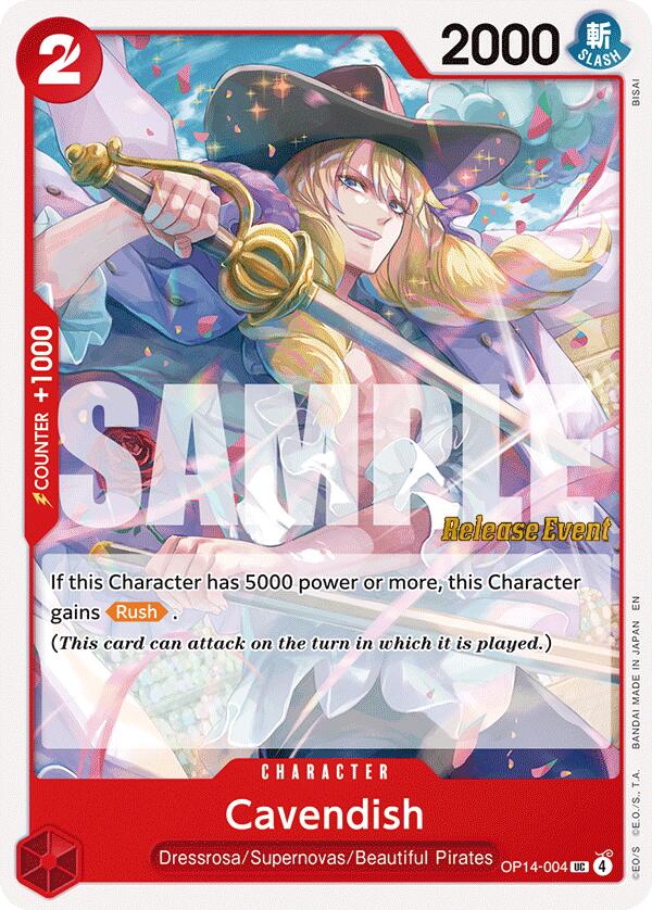 Cavendish [The Azure Sea's Seven Release Event Cards]
