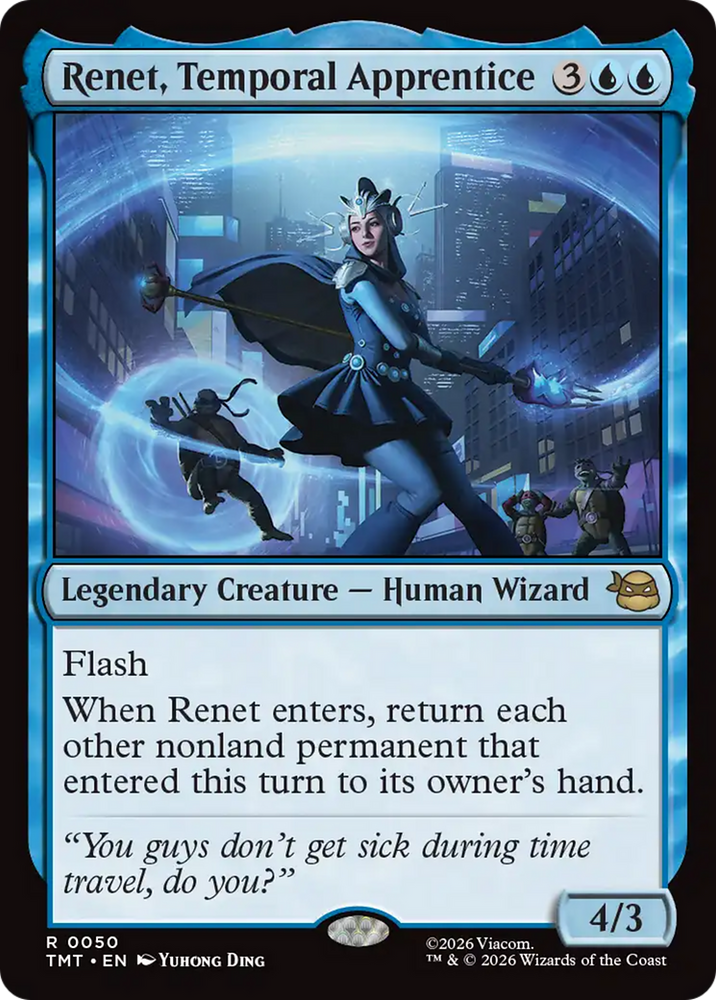 Renet, Temporal Apprentice [Teenage Mutant Ninja Turtles]