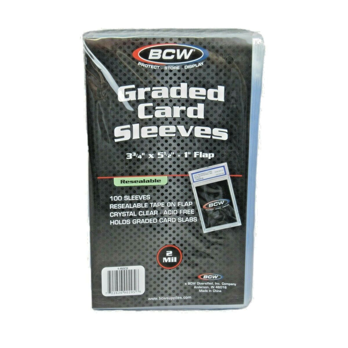 BCW Graded Card Sleeves