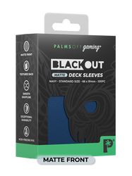 Palms Off Blackout Deck Sleeves (100ct)
