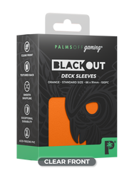 Palms Off Blackout Deck Sleeves (100ct)