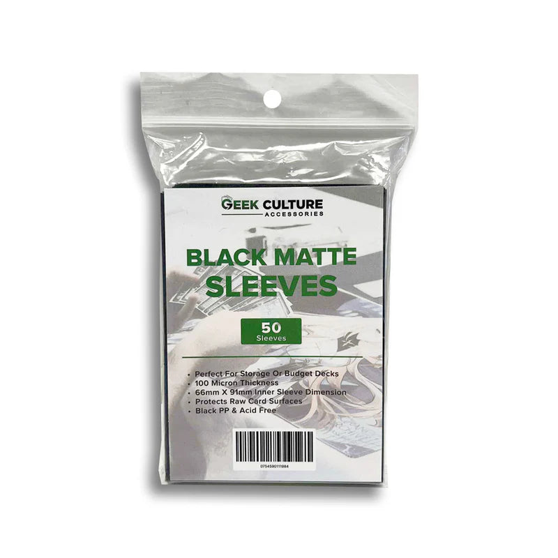 Geek Culture Matte Sleeves (50ct)