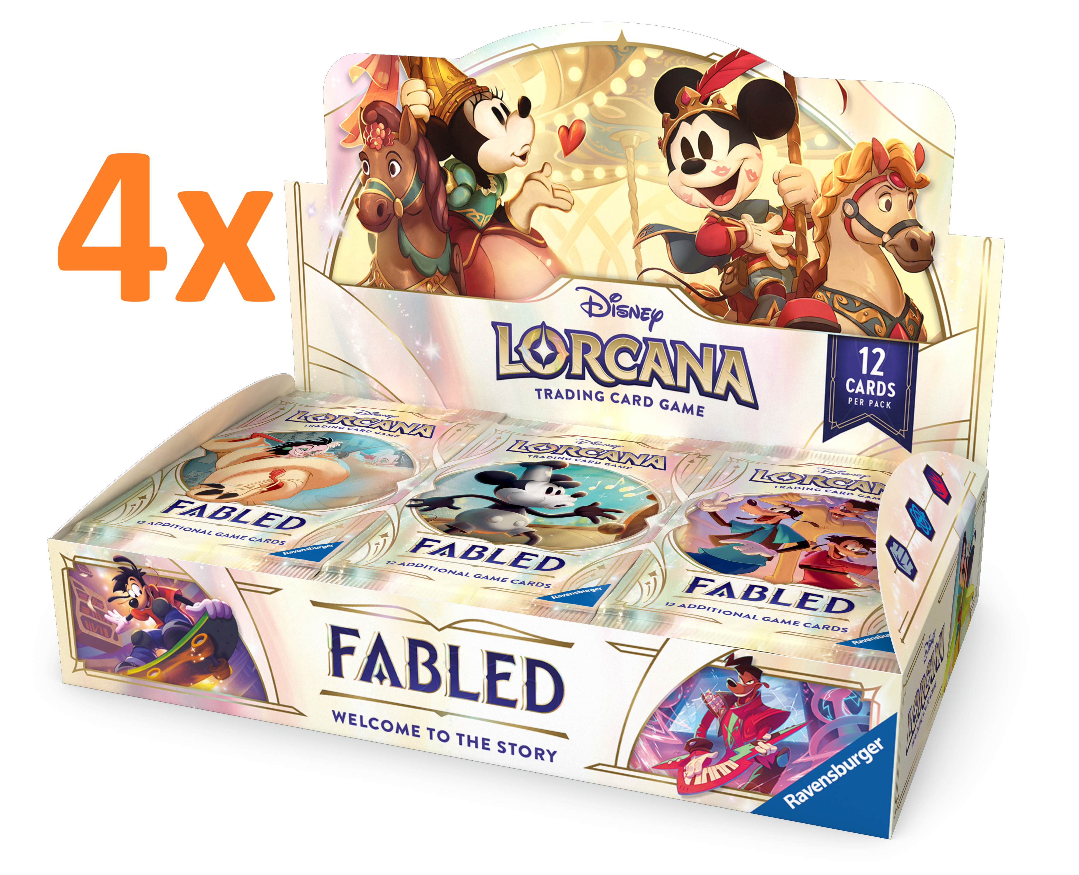 **PRE-ORDER** Disney Lorcana TCG - Fabled Booster Case