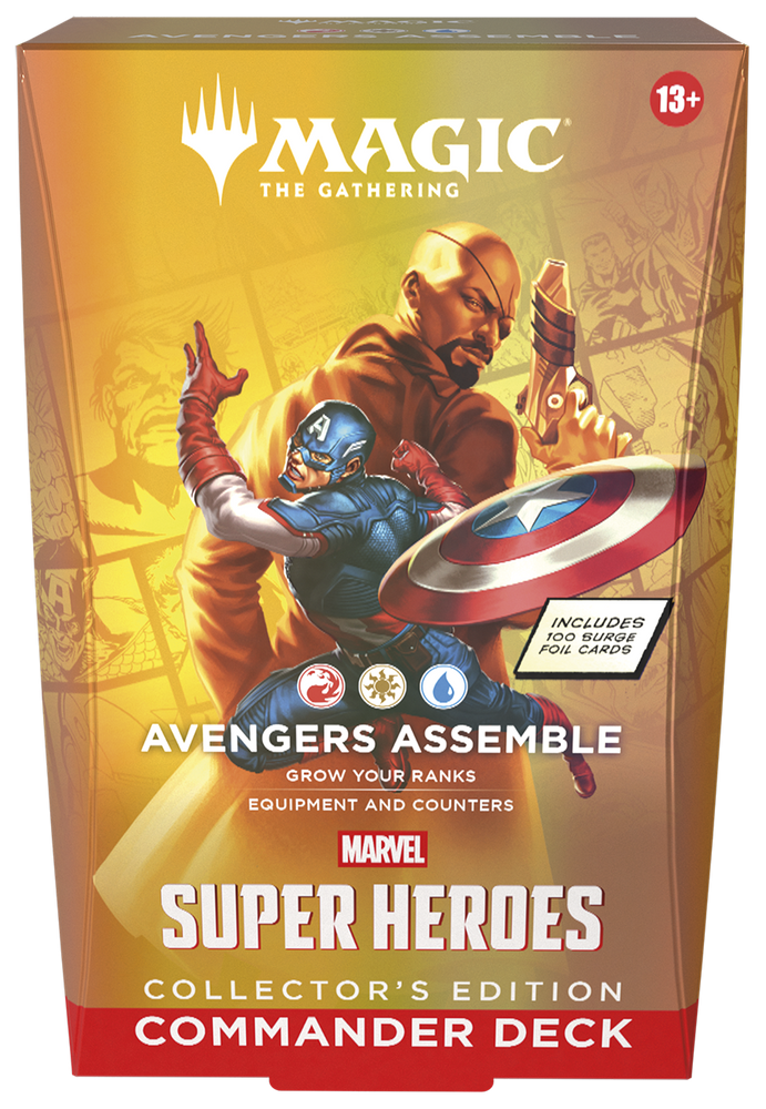 **PRE-ORDER** MTG Commander Decks - Marvel Super Heroes (Collector Edition)