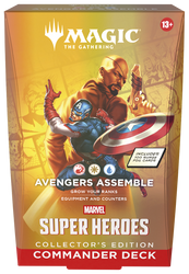 **PRE-ORDER** MTG Commander Decks - Marvel Super Heroes (Collector Edition)