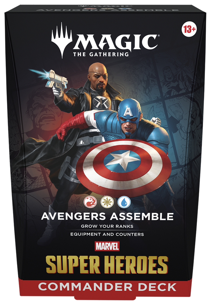 **PRE-ORDER** MTG Commander Decks - Marvel Super Heroes