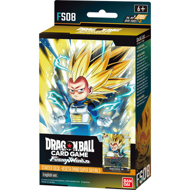 DBS Fusion World Starter Deck (FS08) Vegeta (Mini) Super Saiyan 3