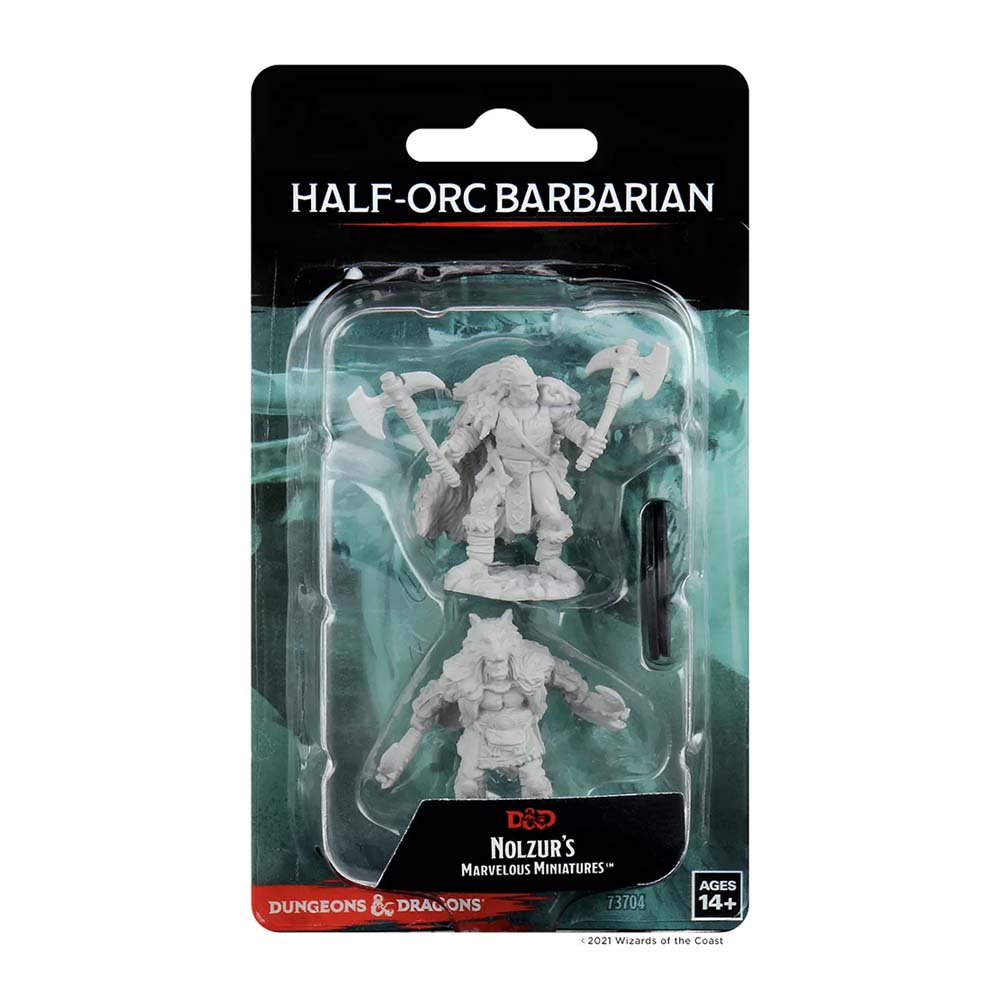 D&D Miniature Figurine - Barbarian