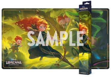 **PRE-ORDER** Disney Lorcana TCG Playmats - Wilds Unknown (Super Goof & Merida)