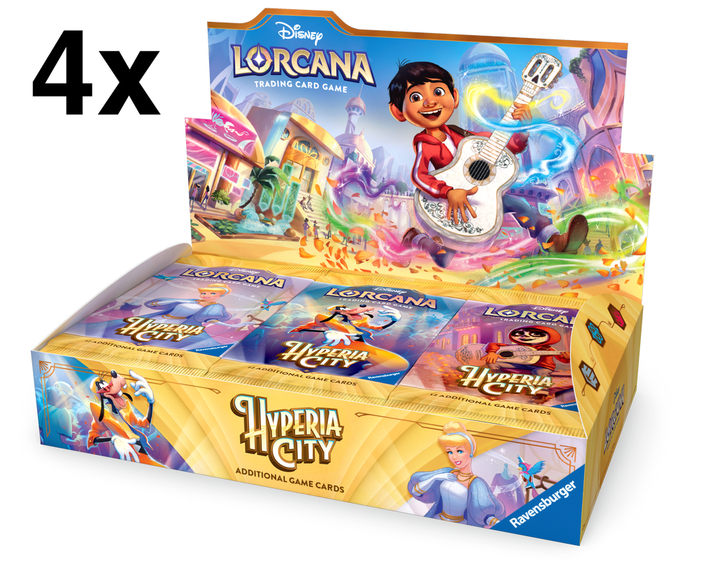**PRE-ORDER** **LIMIT 1PP** Disney Lorcana TCG - Hyperia City Booster Case