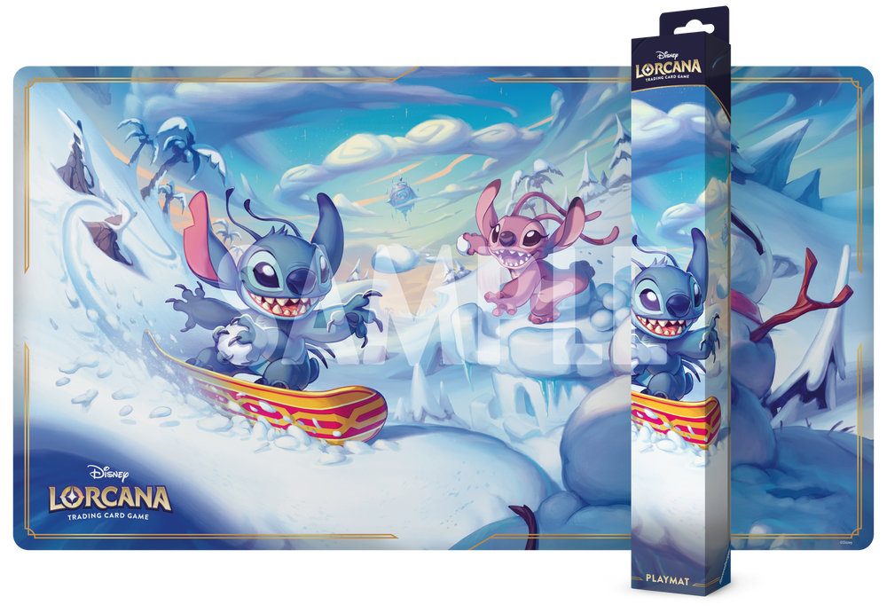 **PRE-ORDER** Disney Lorcana TCG Playmats - Hyperia City (Stitch & Friends, Coco)