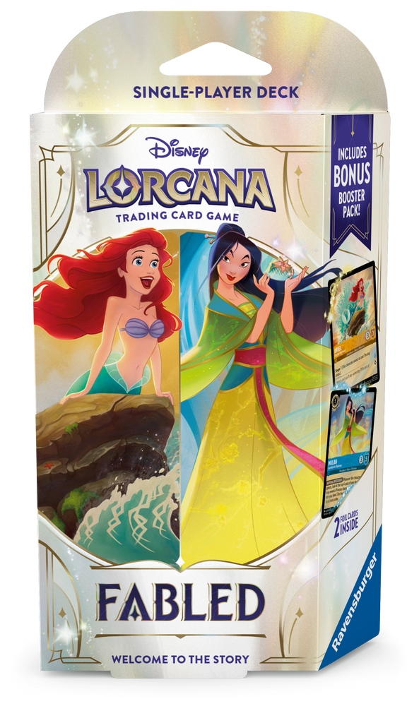 **PRE-ORDER** Disney Lorcana TCG - Fabled Starter Deck
