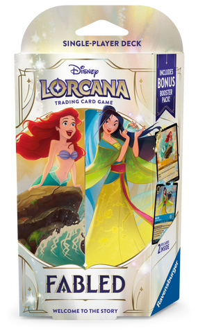 **PRE-ORDER** Disney Lorcana TCG - Fabled Starter Deck