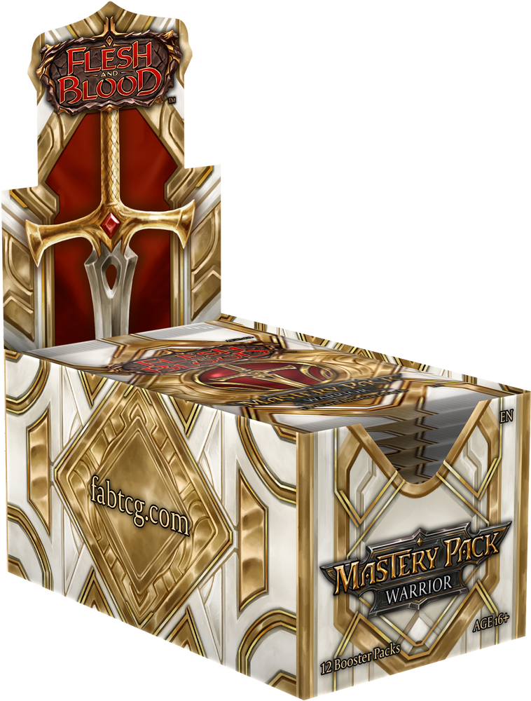 **PRE-ORDER** FAB Mastery Pack Warrior - Booster Box