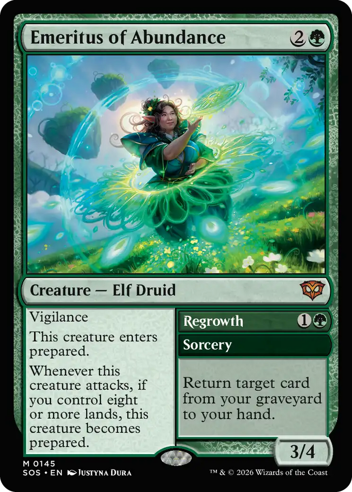Emeritus of Abundance [Secrets of Strixhaven]
