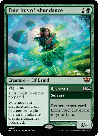 Emeritus of Abundance [Secrets of Strixhaven]