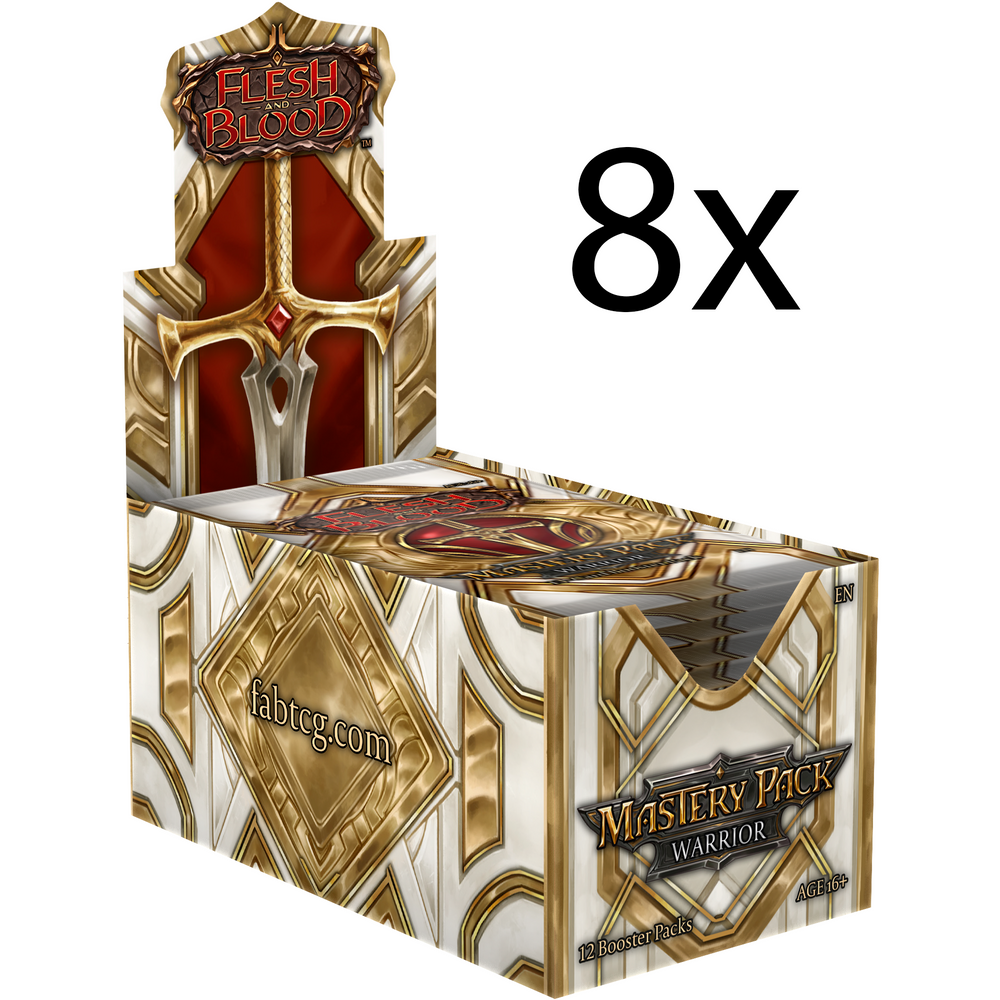**PRE-ORDER** FAB Mastery Pack Warrior - Booster Case